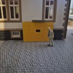 3D-Druckmodell Paket-Station f&uuml;r die H0 Modelleisenbahn