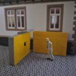 Detailansicht 2 des 3D-Druckmodells Paket-Station